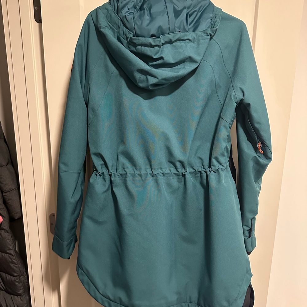 Burton Women's Burton Prowess Teal Jacket size M - Picture 2 of 3